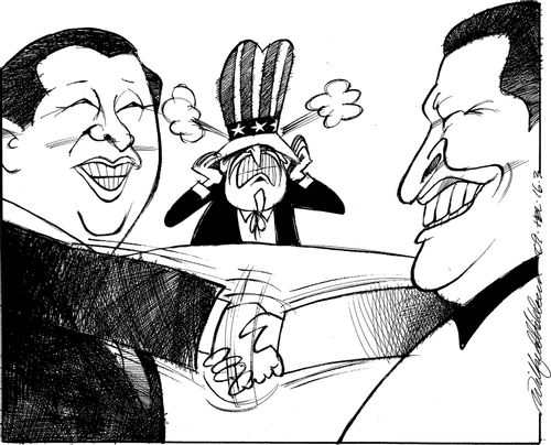 Hugo Ch?vez annoys Uncle Sam by dealing with China.