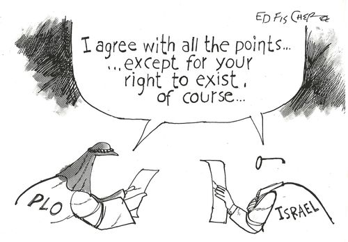 'I agree with all the points... except for you right to exist of course...'