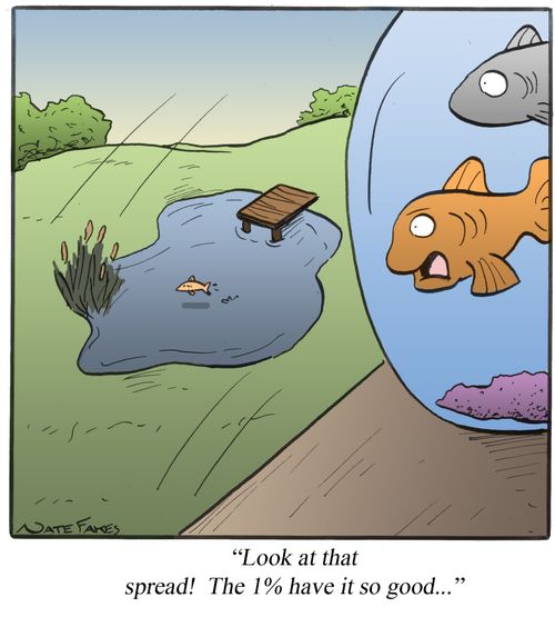 "The 1% have it so good..."