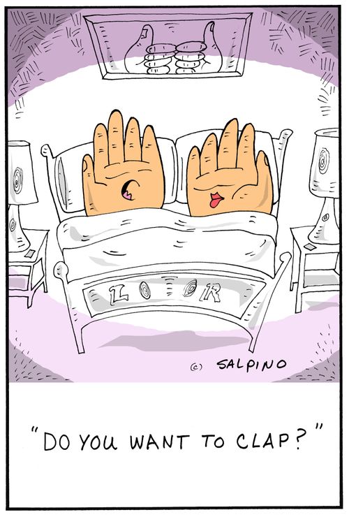 "Do you want to clap?"