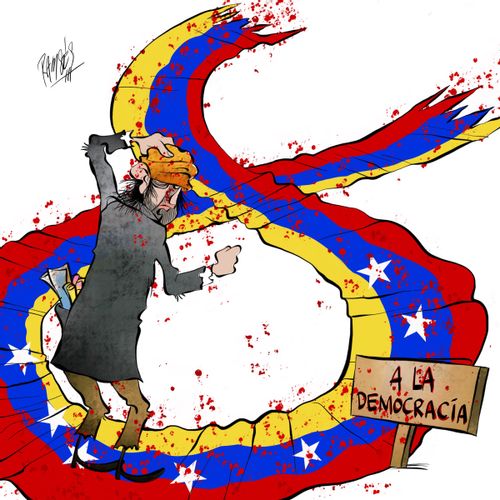 The road to democracy in Venezuela.
