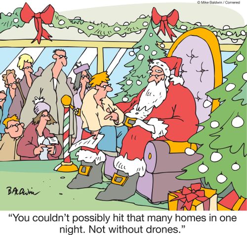 "You couldn't possibly hit that many homes in one night. Not without drones."