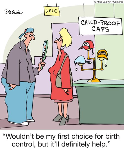 "Wouldn't be my first choice for birth control, but it'll definitely help."