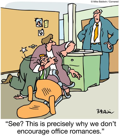 See? This is precisely why we don't encourage office romances.