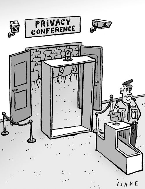 Privacy Conference Security Checkpoint