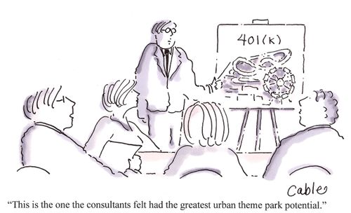 'This is the one the consultants felt had the greatest urban theme park potential.'
