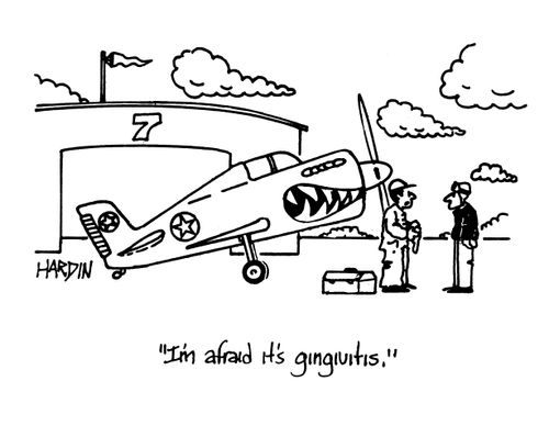 'I'm afraid it's gingivitis.'