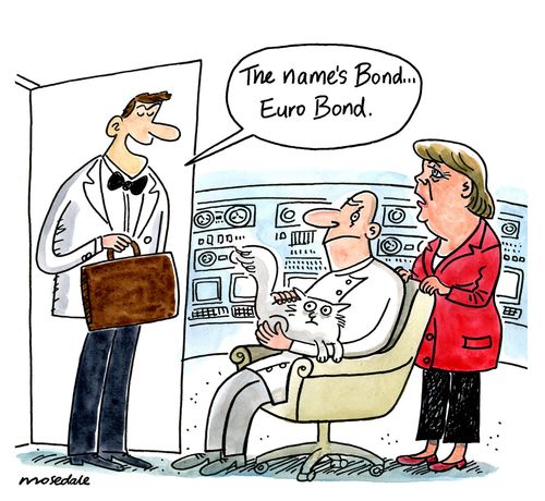 'The name's Bond...Euro Bond.'
