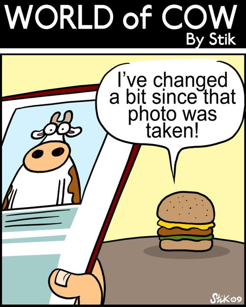 I've changed a bit since that photo was taken!