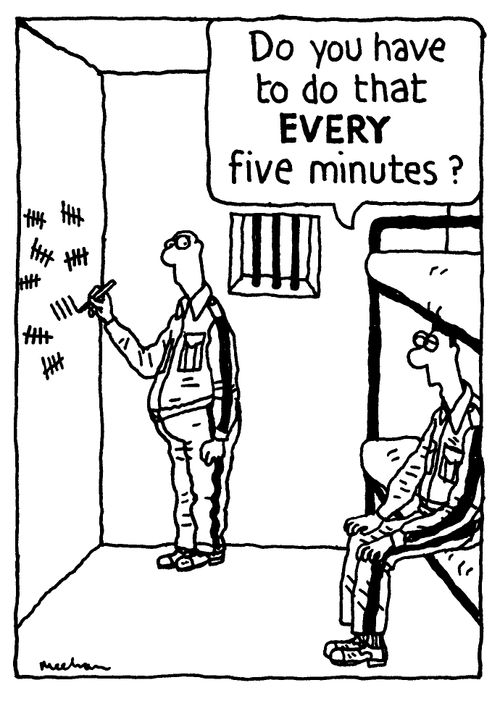 'Do you have to do that EVERY five minutes?'