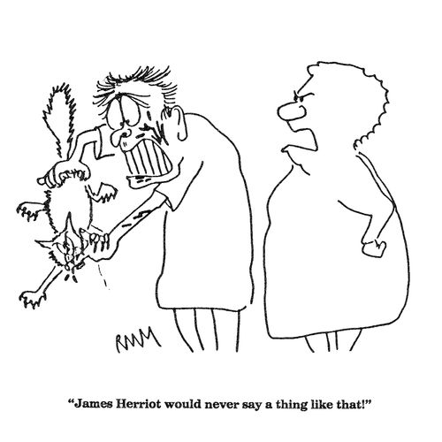 'James Herriot would never say a thing like that!'