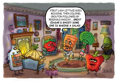 'First Lady Lettuce goes missing...'