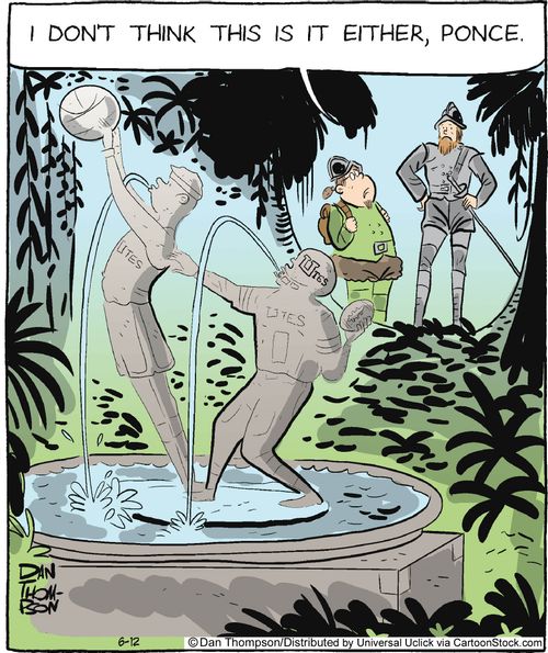 'I don't think this is it either, Ponce.'