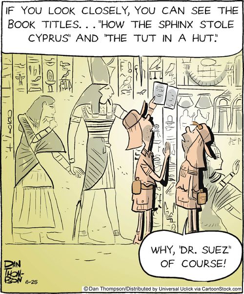 'Why, 'Dr. Suez' of course!'