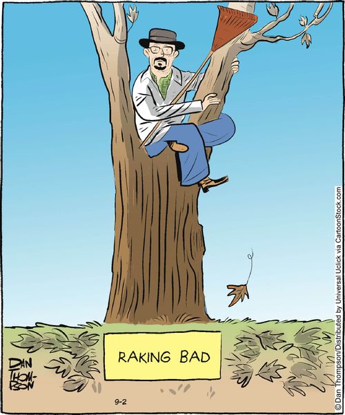 Raking bad.