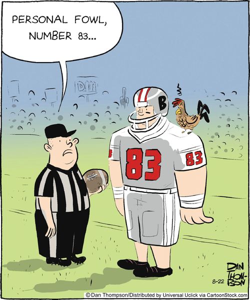 'Personal Fowl, number 83...'