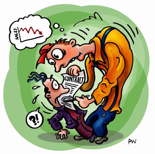Pushing sales in difficult times