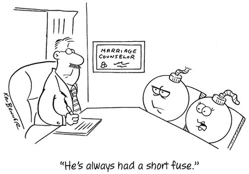 "He's always had a short fuse."