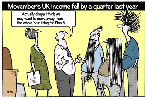 "Actually chaps I think we may want to move away from the whole 'hair' thing for plan B."