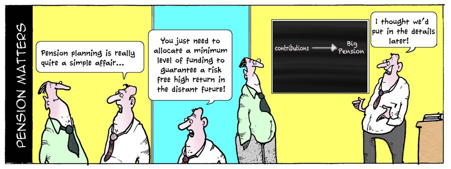 "Pension planning is really quite a simple affair..."