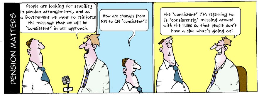 "People are looking for stability in pension arrangements..."
