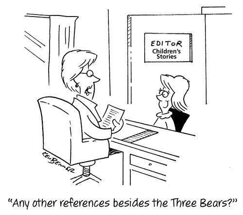 "Any other refrences besides the Three Bears?"