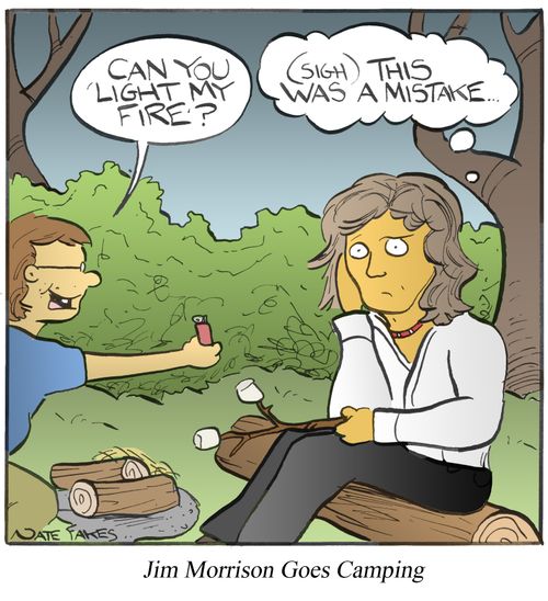 Jim Morrison Goes Camping
