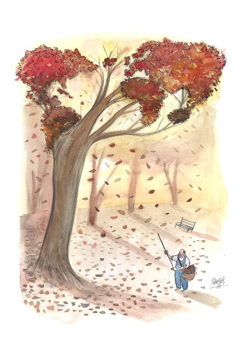 Autumn leaves...