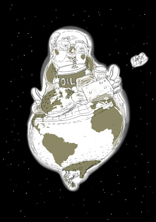 Suckling resources from Mother Earth