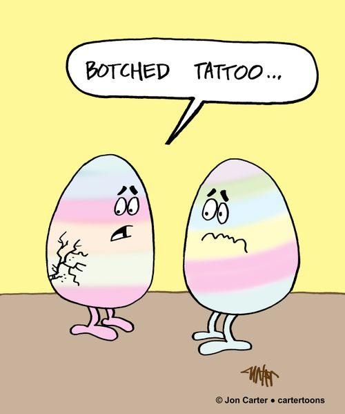 "Botched tattoo..."