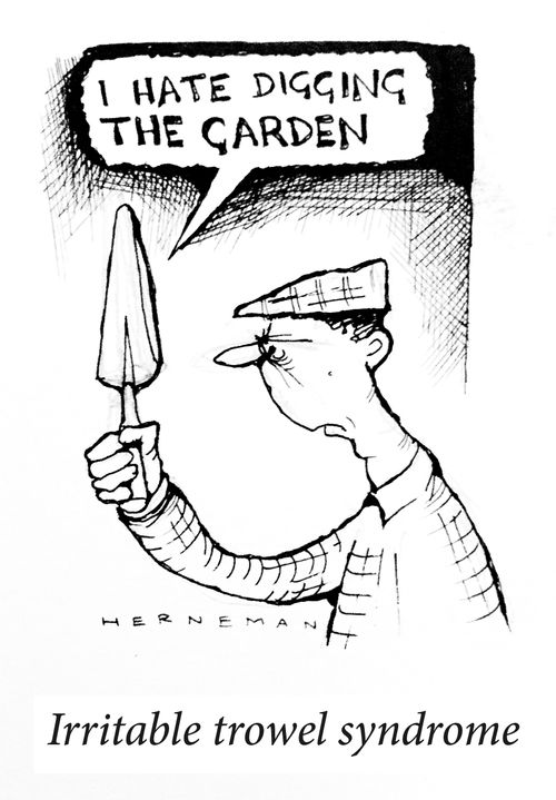 Irritable trowel syndrome.