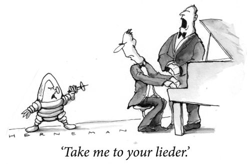 'Take me to you lieder.'