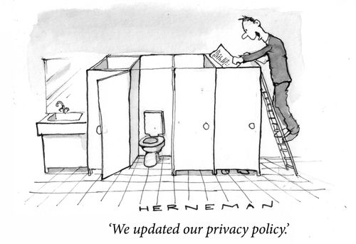 'We updated our privacy policy.'