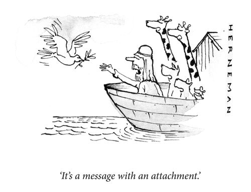 'It's a message with an attachment.'