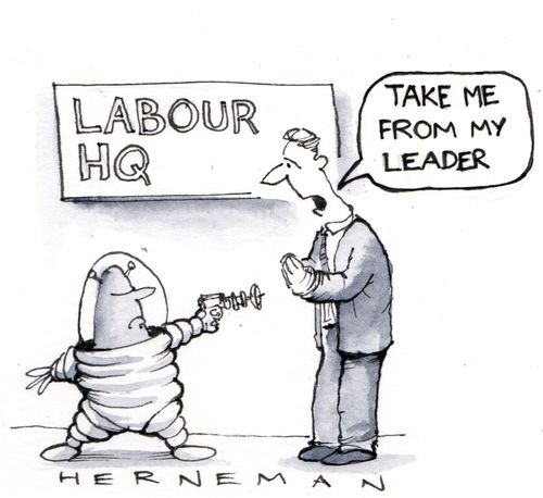 'Take me from my leader.'