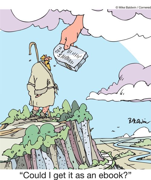 "Could I get it as an ebook?"