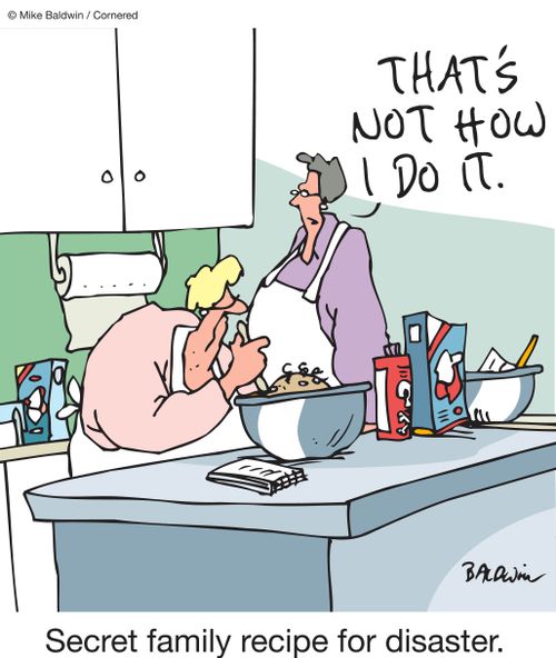 Secret Family Recipe for Disaster.