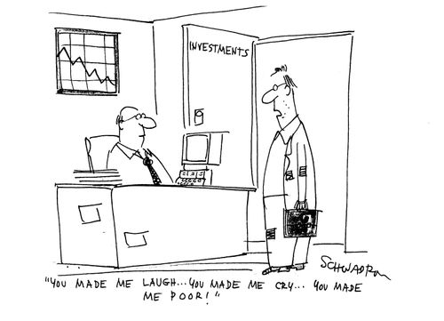 'You made me laugh...you made me cry...you made me poor!'
