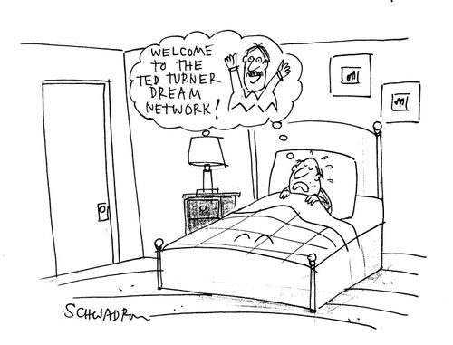 'Welcome to the Ted Turner dream network!'