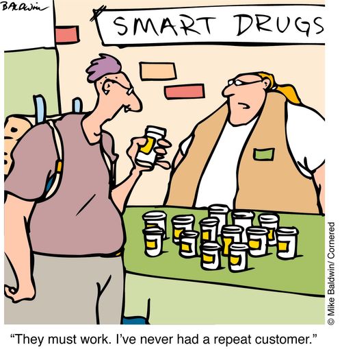 "They must work, I've never had a repeat customer"