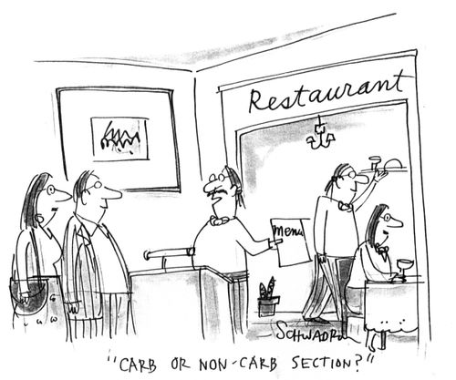 'Carb or non-carb section?'