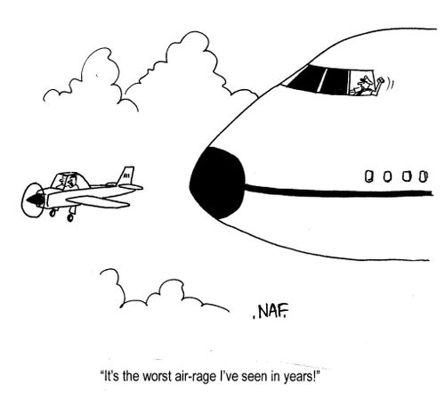 'It's the worst air-rage I've seen in years!'