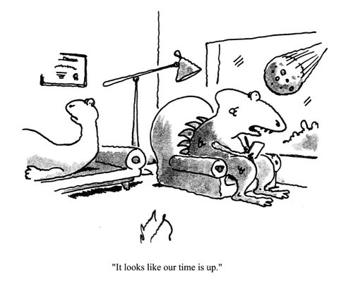 'It looks like our time is up.'