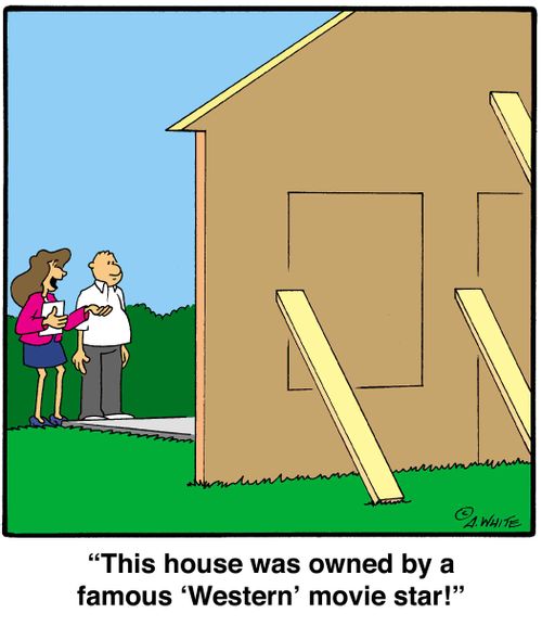 'This house was owned by a famous 'Western' movie star!'