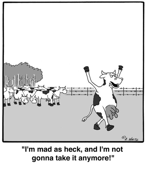 'I'm mad as heck, and I'm not gonna take it anymore!'