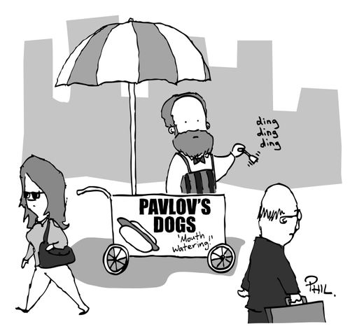 Pavlov's Dogs... They're mouth-watering!