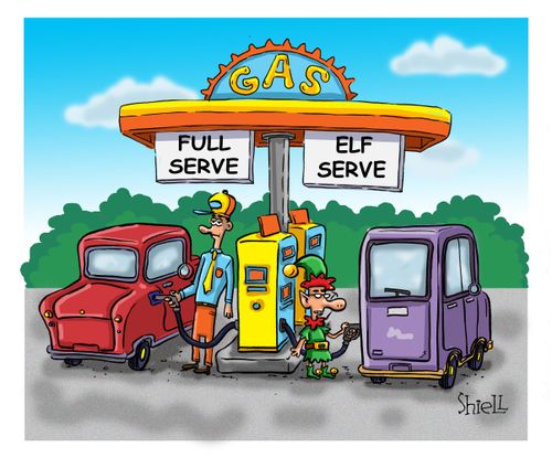 ELF SERVE. 