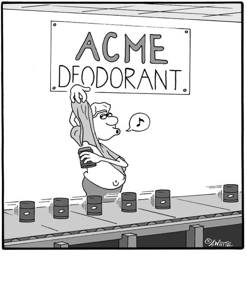 Acme Deodorant.