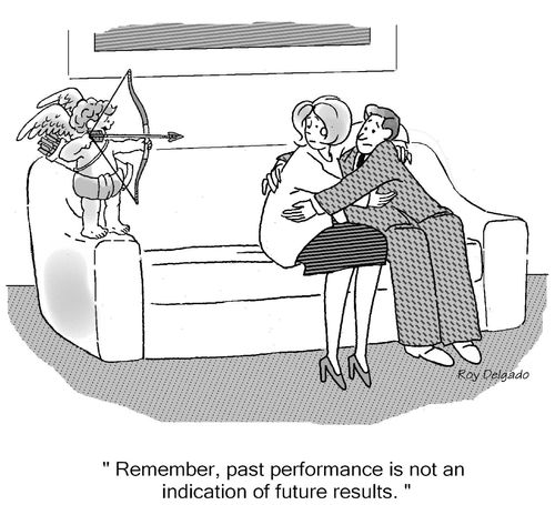 'Past performance is not an indication of future results.'