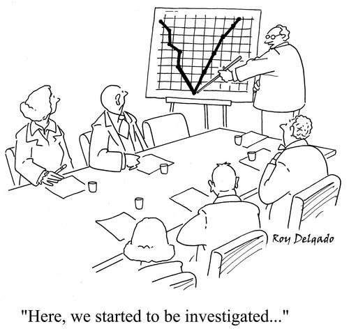 'Here, we started to be investigated...'